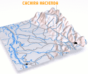 3d view of Hacienda Cachira